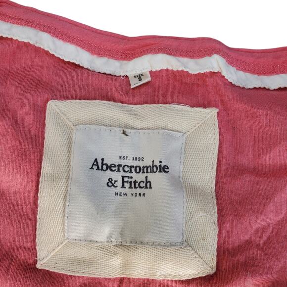 Abercrombie & Fitch Y2k Slim Fit Pink Long T-Shirt - Size Small - Picture 2 of 7